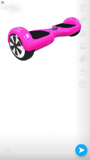 Pink Hoverboard