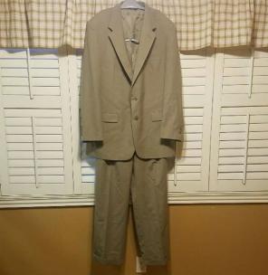 Light brown suit