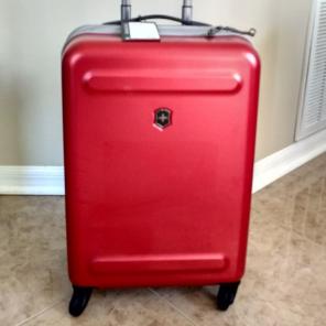 Victorinox 21" carry on luggage spinner