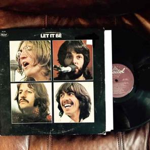 Beatles Let It Be Vinyl Album