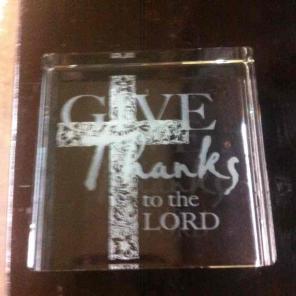 GIVE THANKS to the LORD