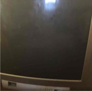 Toshiba television. Set