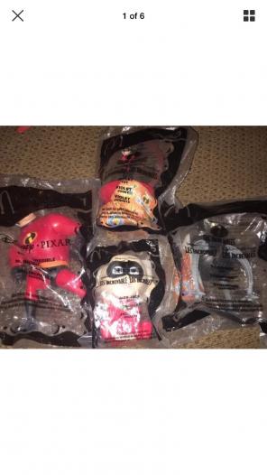 McDonald's Incredible Toys 4 New