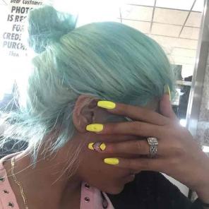 Aqua blue Lace Frontal