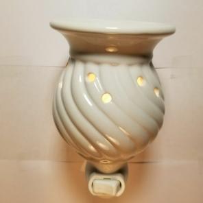 NIB Accent Spiral Warmer & Scents Free S
