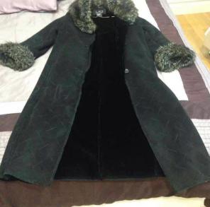 Fur Trench Coat