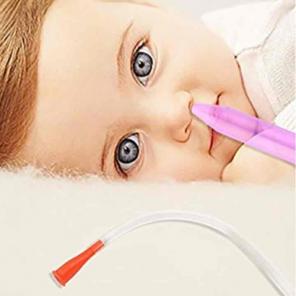 Baby nasal aspirated snot sucker new