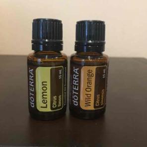 Doterra Lemon and Wild Orange