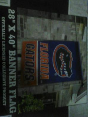 Florida gators banner flag plus