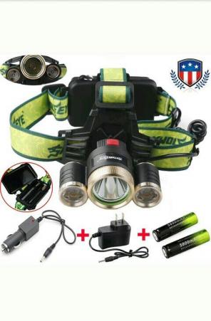 40000 lumens Led bright headlamp