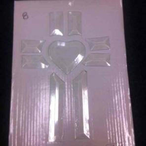 Heart Cross Bevel Set