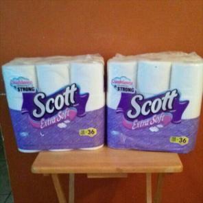 Scott toilet paper Double size rolls