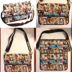 Lesportsac Adjule Crossbody Messenger Handbags Mercari Tokidoki Lesportsac Ciao Flap Bag