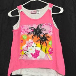 Cute Kids Hello Kitty Top