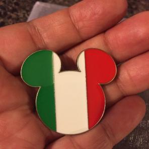 Disney Mickey Flag Pin