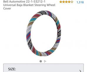 Universal Baja Blanket Steering Wheel