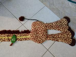 Nursery giraffe wall hanging