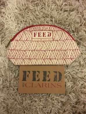 Clarins x Feed Cosmetic Bag