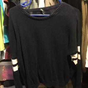 Brandy Melville Navy Veena Sweater