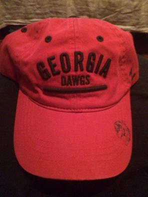 Red Georgia Strapback