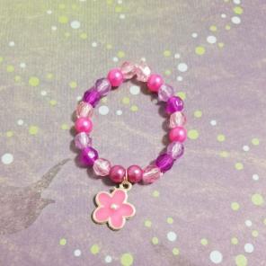 Kid flower bracelet