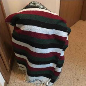 Used heavy wool blanket