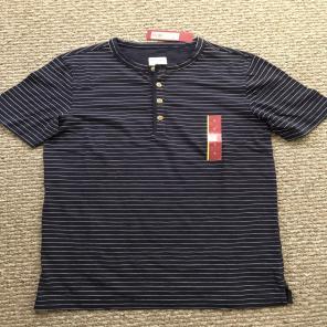 Mossimo Men's Henley Short Sleeve Top