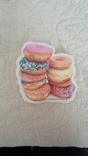 Donut sticker