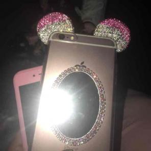 Minnie Ears with Mirror Case
