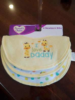 Neutral color newborn Bibs!