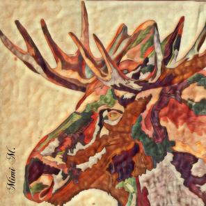 "Moose" Art Print