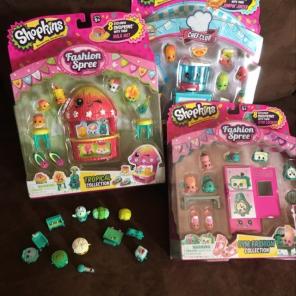 Lot of shopkins nwt, 3 New Package