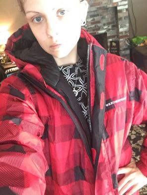 XXL Weatherproof Plaid Jacket