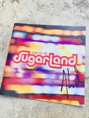 Signed Autographed Sugarland Cd Book