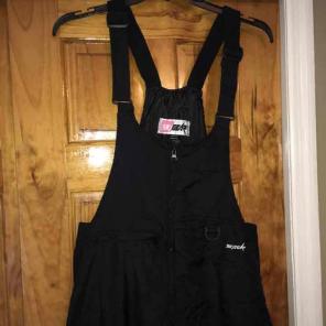 Ski Gear Women's Large Nylon Bib Pants