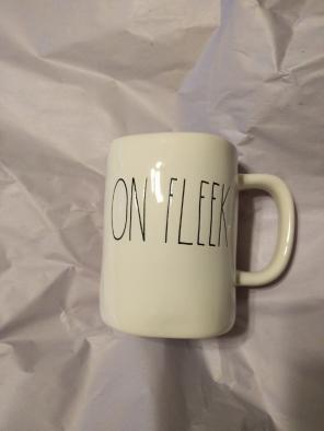 Rae Dunn "On fleek" mug
