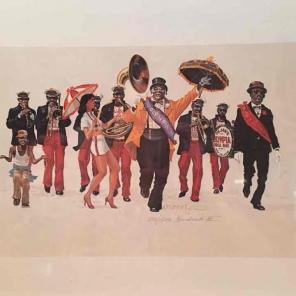 Olympia Brass Band Signed/Numbered Print
