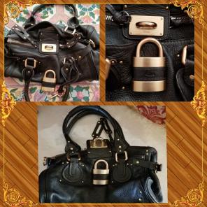 Chloe, medium paddington satchel bag