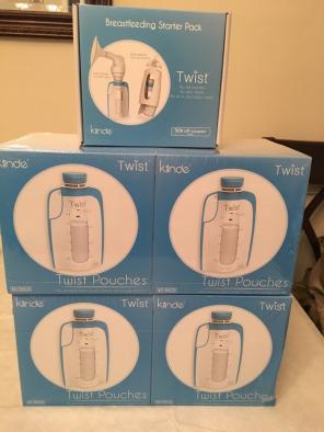 Kiinde Twist Storage Pouches & Kit