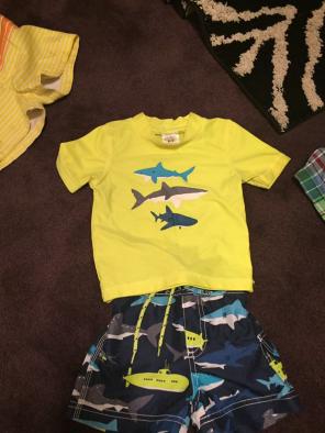 6-9 Month Boy Swim Set