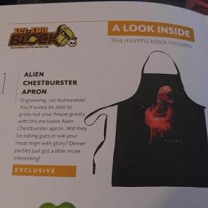 Alien Xenomorph Chestburster Apron