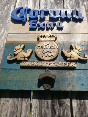 Corona extra Rustic bottle opener