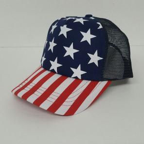 USA Flag Trucker Hat
