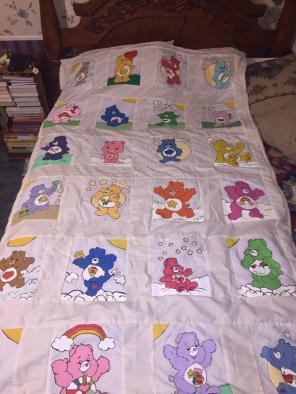 Hand Painted Quilt