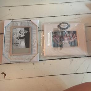 Two Wedding Picture Frames