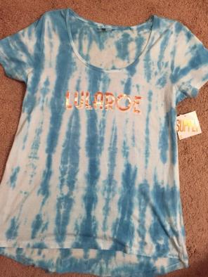 Lularoe Blue Tye Dye Classic BNWT Small