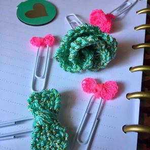 Planner clip divider tabs organizer