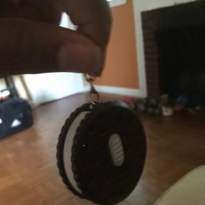 Oreo Flashlight Keychain