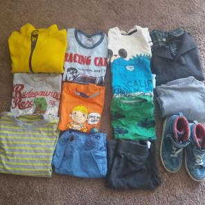 Lot boys cloths size 5-6 years