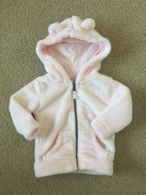 Pink Baby Bear Fleece 9 Month
